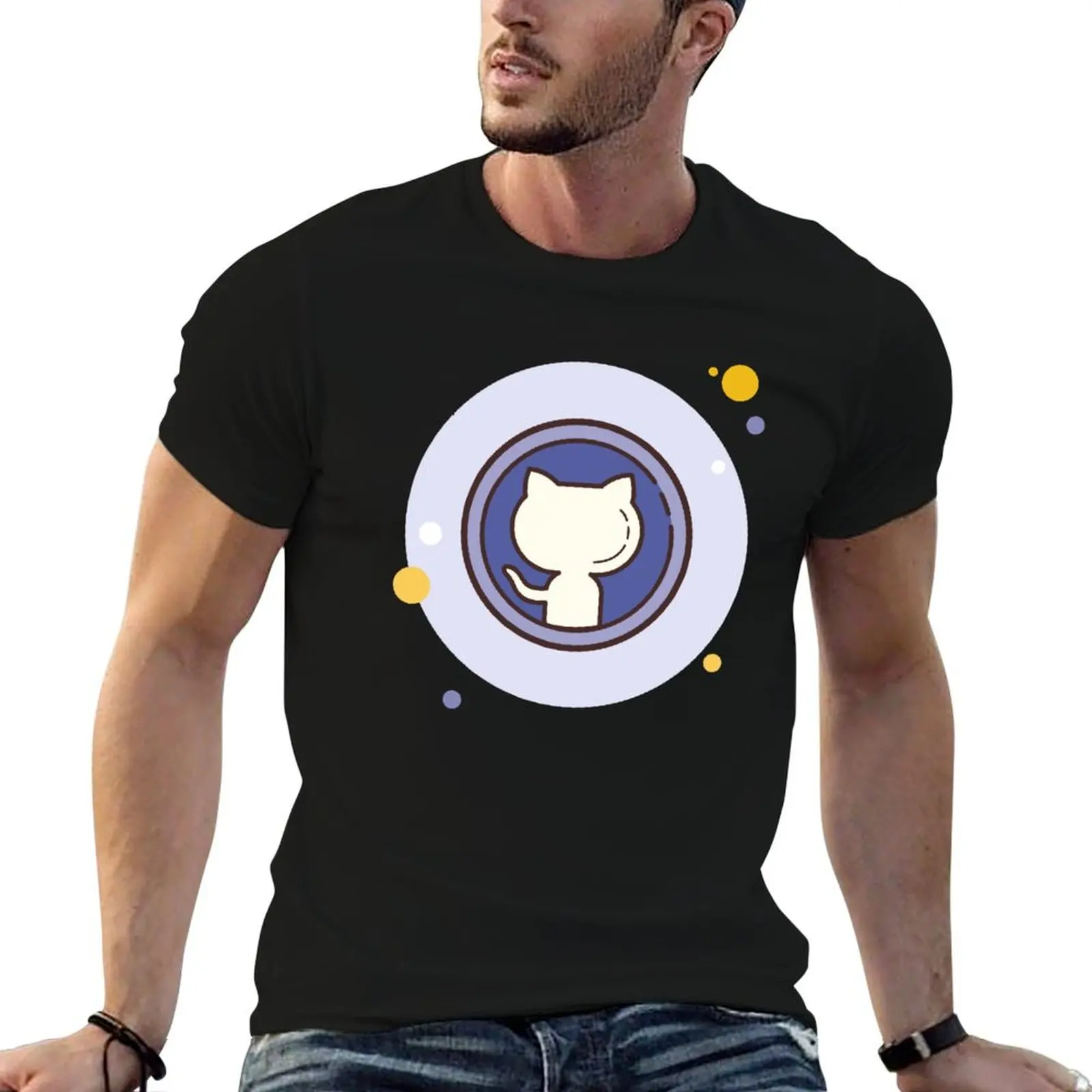 GitHub T-Shirt Sweat Absorbing Sports Tee Shirt