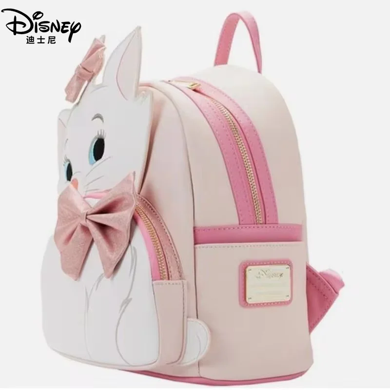 Nowy Disney Loungefly The Aristocats Sassy Marie Mini plecak Mary Cat damski plecak na co dzień daje dziewczyny prezent niespodzianka