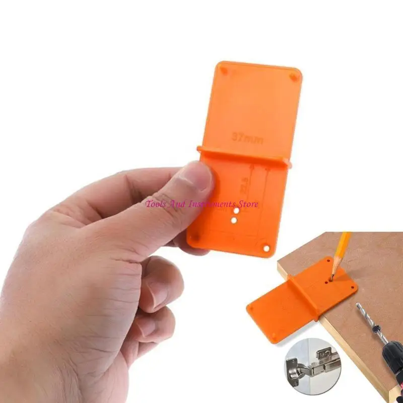 Localizzatore per trapano per lavorazione del legno robusto facile da leggere Strumento posizionamento della scheda per per