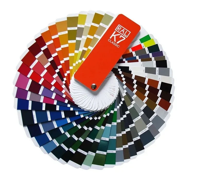 RAL-Farbkarte Raul Standardkarte RAL-D9 Designer Compact Edition RAL-K7 Originalversion Color Symphony Professional Reference