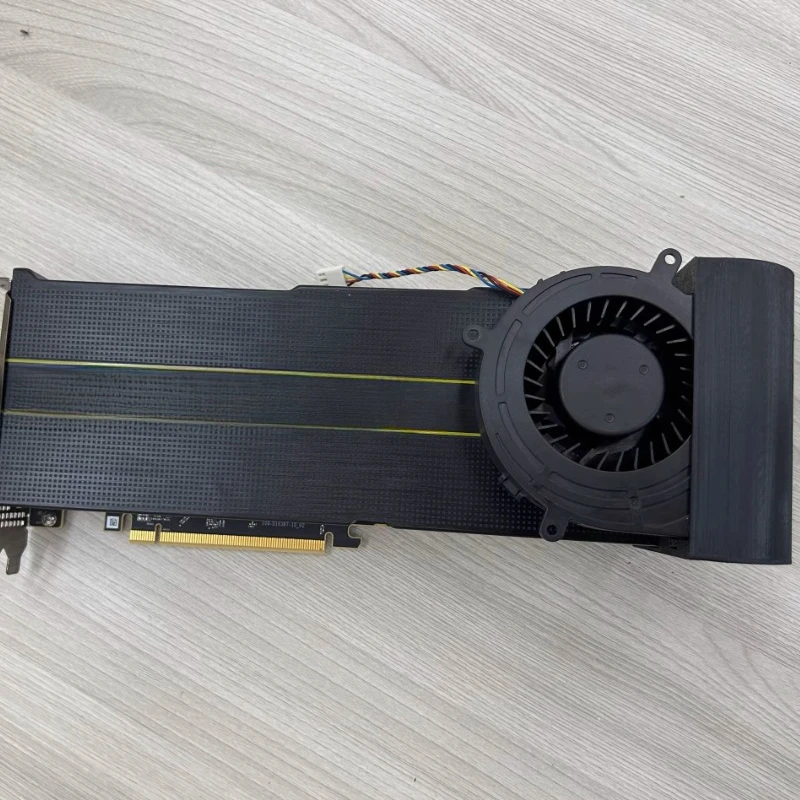 

Graphics card active cooling fan modification
