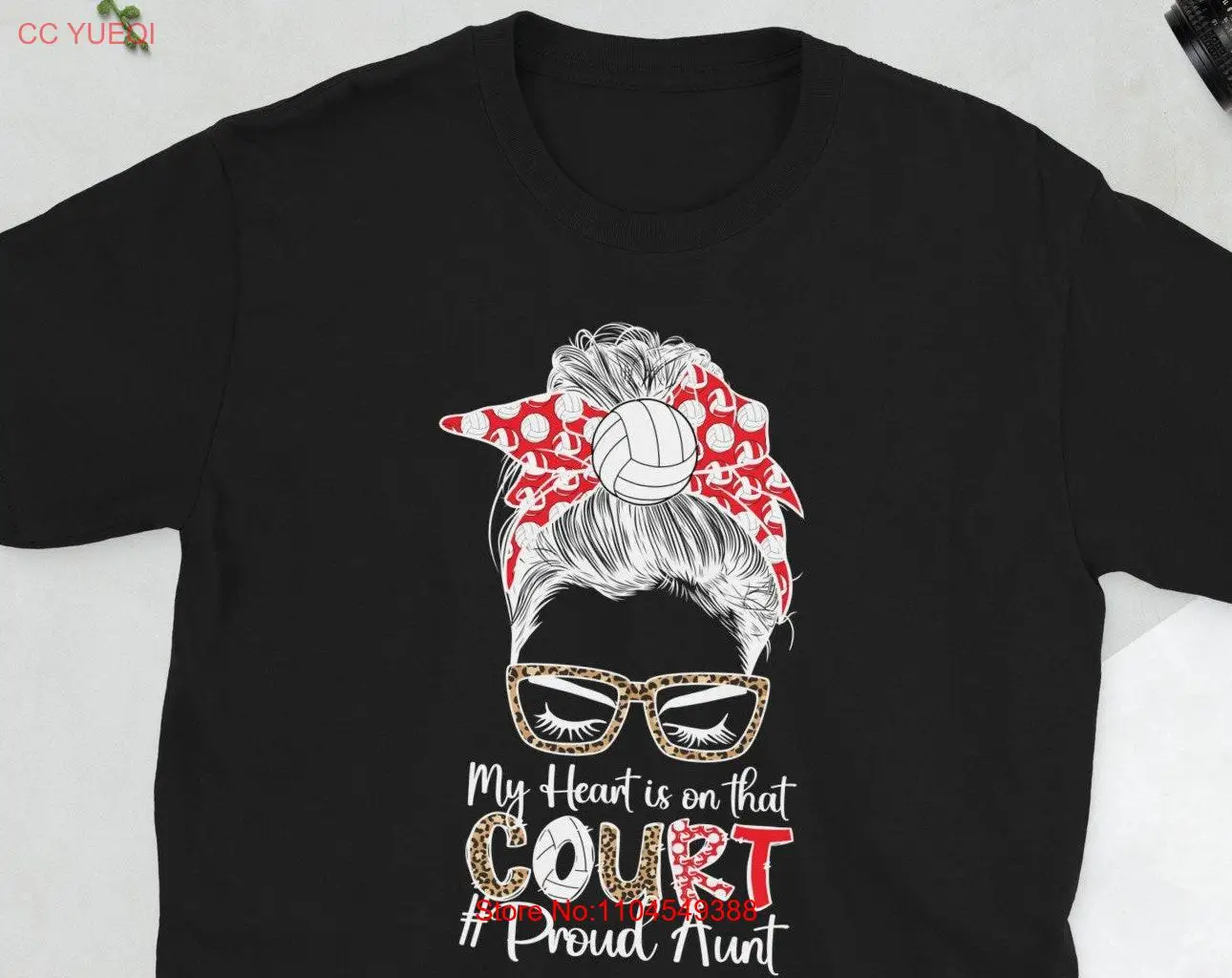 

Proud Volleyball Aunt Player s T Shirt long or short sleeves
