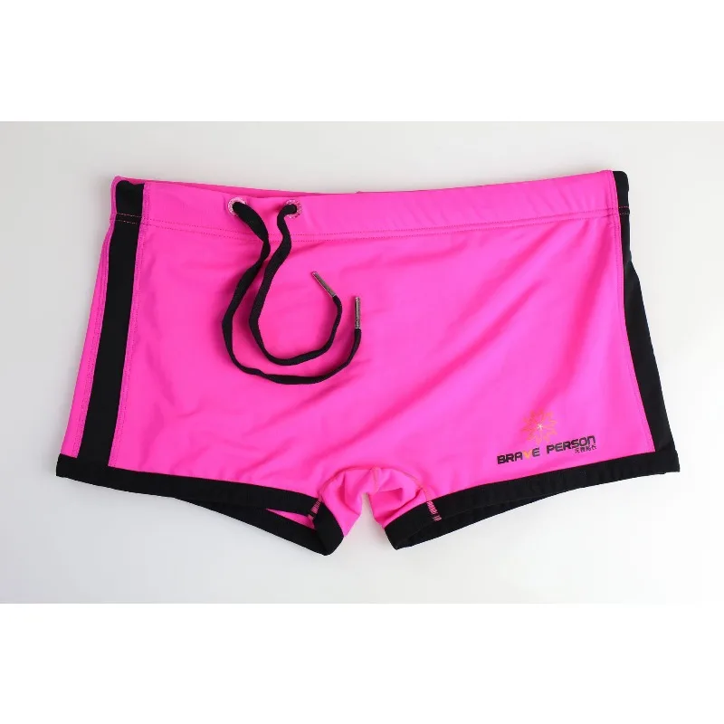 Men's new swimming trunks high-quality ice silk underwear smooth boxers, fashionable sports fitness men's shorts B1010