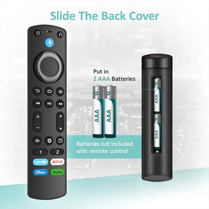استبدال صوت جهاز تحكم عن بعد مناسب لعصا التلفزيون النار مكعب التلفزيون عصا ذكية لايت جهاز التحكم عن بعد مع وظيفة الصوت #6