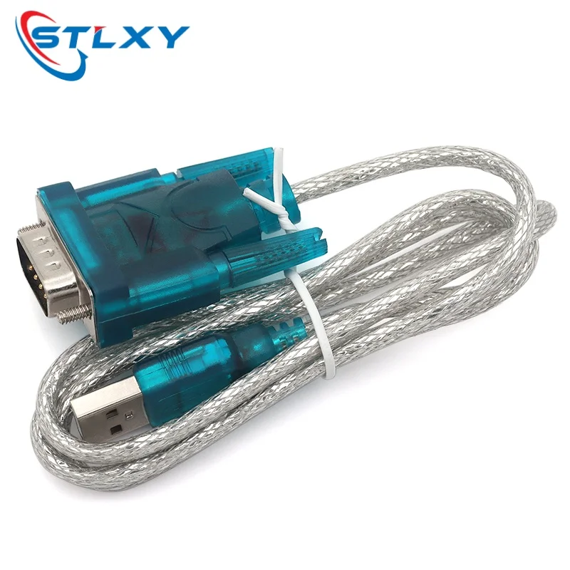 Stlxy HL-340 New USB to RS232 COM Port Serial PDA 9 pin DB9 Cable Adapter support Windows7-64