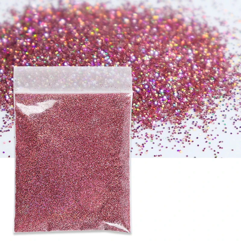 10 gr/beutel Holographische Feine Glitter Pulver Für Epoxy Füllung Laser Glitter Gold Silber Feine Pulver DIY Harz Form Füllung Handwerk