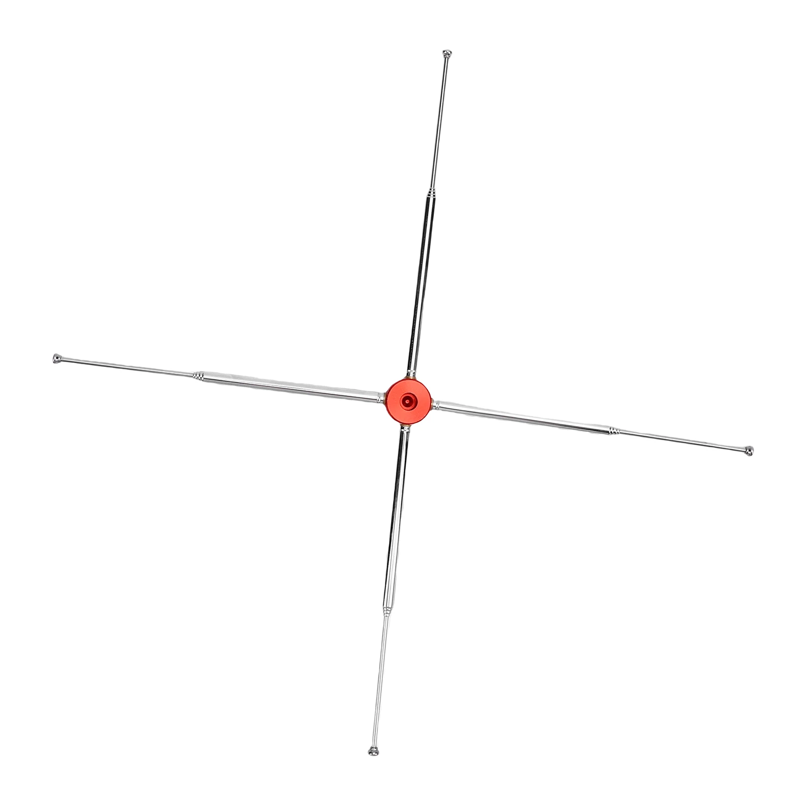 4pcs Aluminum Alloy Capacitor Cap For PAC-12 HF Vertical Antenna Replacement Part Noise Reduction Silver Color Kit