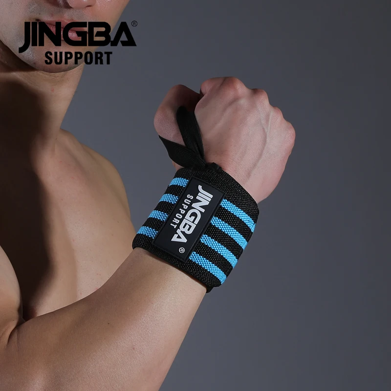 1 PC Weightlifting Wrist Wraps Professional Wrist Support with Heavy Duty Thumb Loop - Best Wrap for Strength Training Drop ship