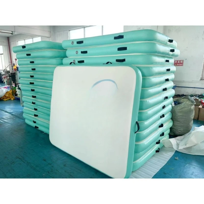 Inflatable pontoon wharf leisure platform/water drop stitching material pontoon wharf water entertainment