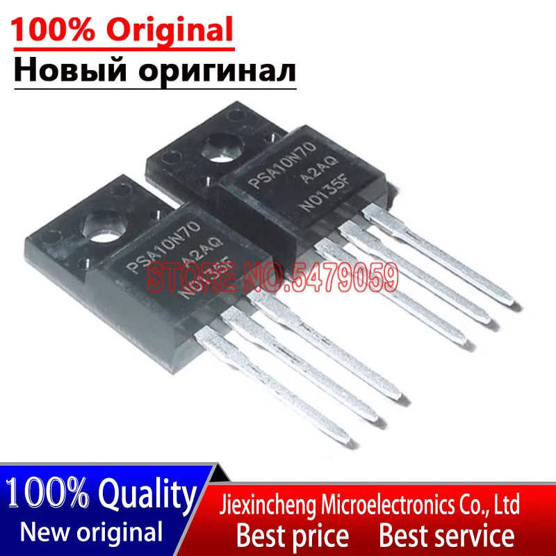 오리지널 MOS 트랜지스터, PSA10N65C, PSA10N60C, PSA04N65C, PSA07N60, PSA07N65, PSA10N70, TO220F, 10 개