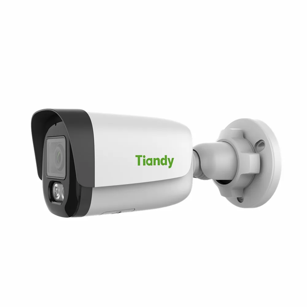 Original Tiandy brand TC-C32WP 2MP POE built-in MIC IP67 Super starlight IR 50meter & full Color model Bullet ip Camera