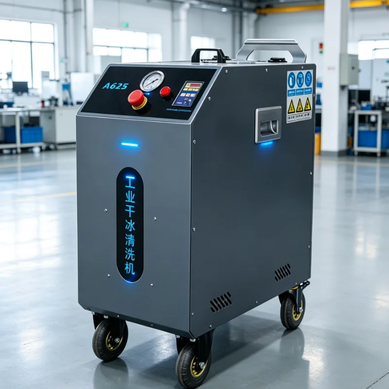 A625i Industrial Dry Ice Cleaner Heavy Duty Electrical Equipment Cleaning Machine for Power Systems and Switchgear