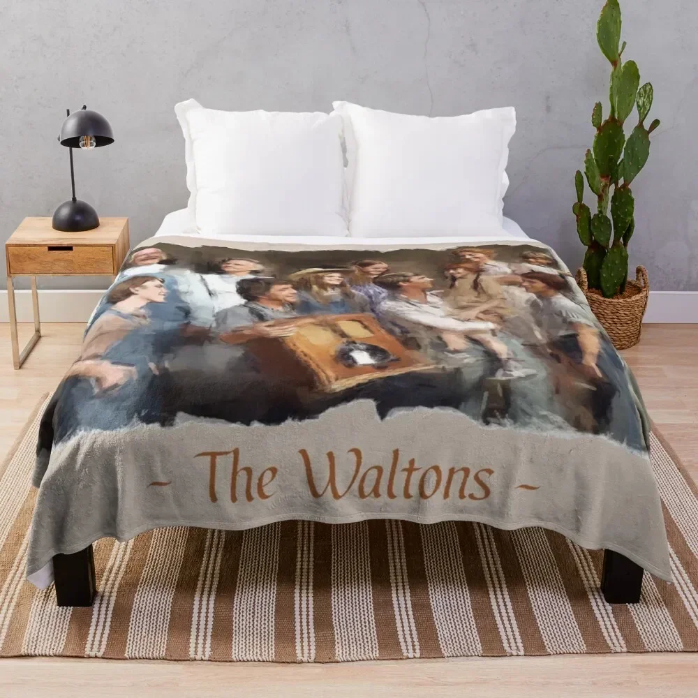 The Waltons TV Show Throw Blanket Sleeping Bag Soft Soft Big heavy to sleep Blankets