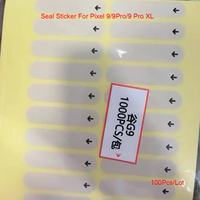 100Pcs Unboxing Box Seals Seal Stickers For Google Pixel 9 Pro XL Reseals Resealed Stamp Label Film Sticker