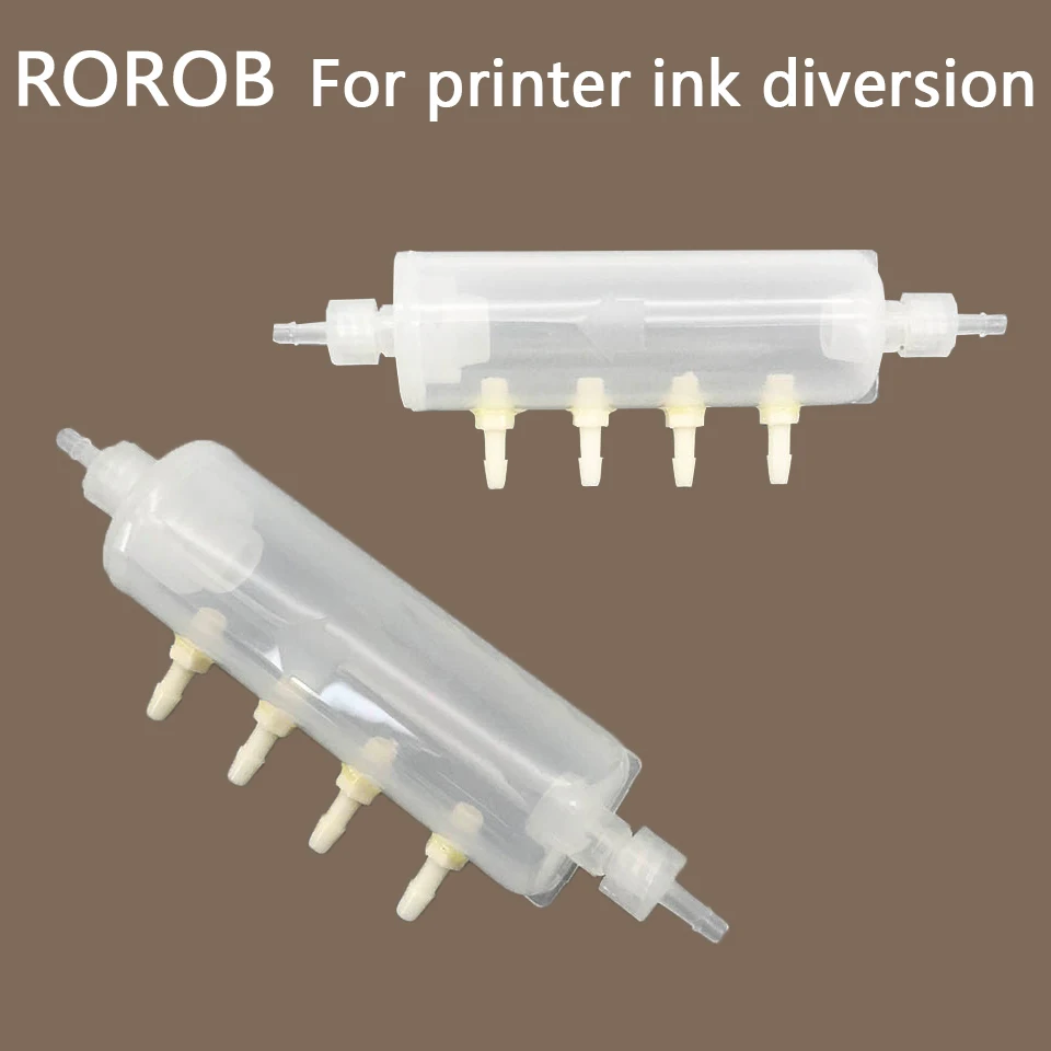 Rozdzielacz cyrkulacji atramentu do tuby atramentowej i Epson XP600 4720 5113 głowicy drukującej filtr buforowy z cyrkulacją tuszu