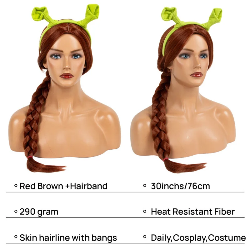 Game LOL Kayle Cosplay Wig Woman Cosplay Hair Heat Resistant Synthetic Wig