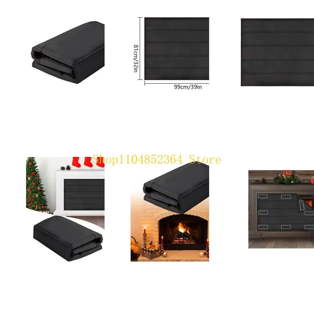 

652f магнитные камины экрана для тепла.