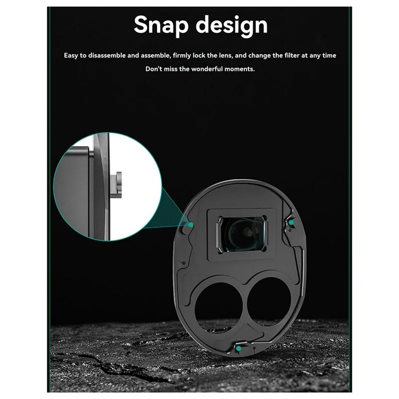 

ELECT-широкоугольный объектив, широкоугольный фильтр для объектива 110 градусов для адаптера DJI Mavic 4 Pro, защитный для дрона Mavic 4