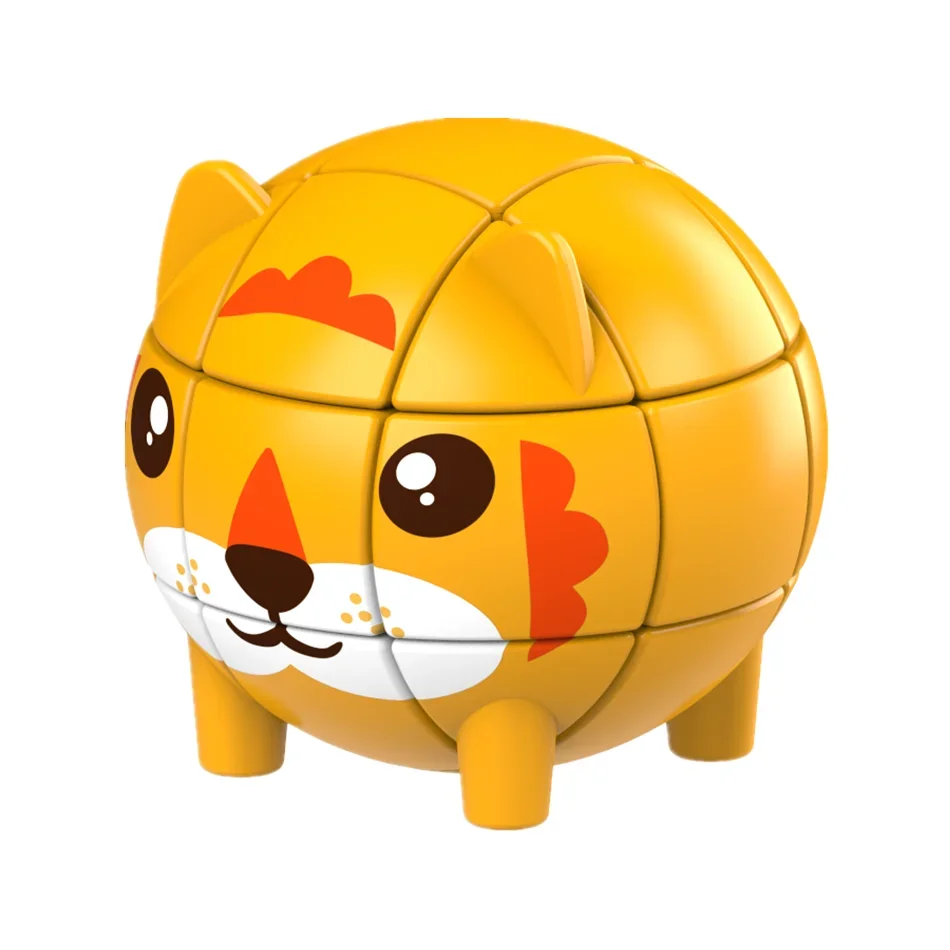 جميل ثلاثية الأبعاد الكرتون الحيوان تصميم 3x3 متعة الإبداعية المكعب السحري زخرفة 3x3x3 لغز كوبو ماجيكو مكعبات عيد ميلاد أفضل الهدايا للأطفال