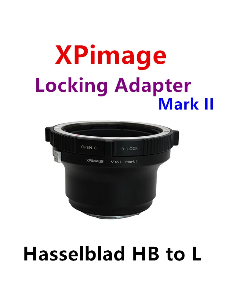 Adapter XPimage do obiektywu Hasselblad V do obiektywu Leica L pierścień adaptera aparatu ma zastosowanie do obiektywu HB do panasonic S5 S1H S1R SIMGA fp