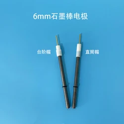 Electrochemical Electrolysis High Purity Graphite Rod Electrode CE Carbon Rod Auxiliary Counter Electrode 6mm Graphite Cathode