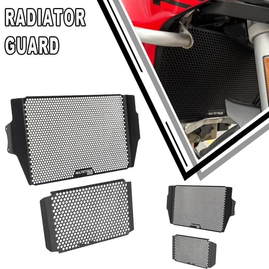 

For Ducati Multistrada 1200 S 1200S Multistrada1200 2010-2014 Motorcycle Accessories Radiator Grille Guard Cover Protection