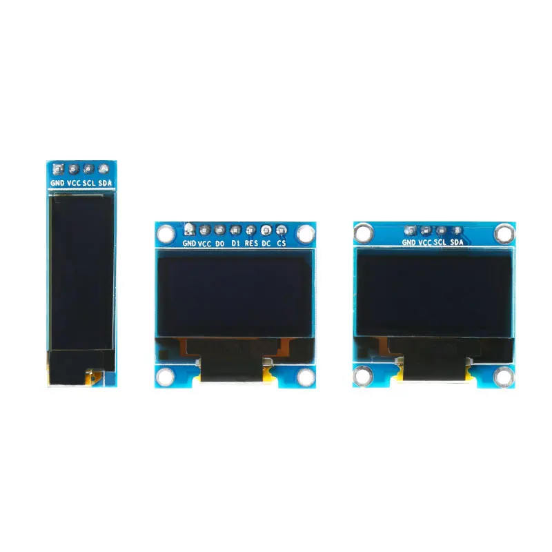 0.96 بوصة 0.91 بوصة oled IIC/SPI المسلسل الأبيض OLED وحدة العرض 128X64 I2C SSD1306 12864 LCD لوحة الشاشة لاردوينو