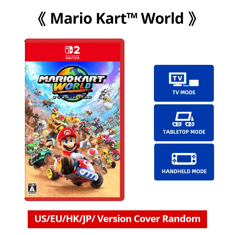 Mario Kart World - Nintendo Switch 2 Games Adventure Action وRPG Genre Switch 2 Edition