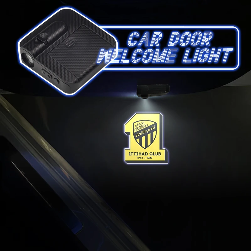 Universal LED HD Logo Wireless Car Door Welcome Lamp Light Projector Light For Ford Skoda Hyundai Jaguar Land Rover Toyota Honda