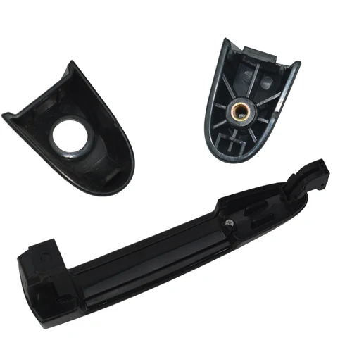 Imagen 2 del producto Manija de puerta Exterior para coche LIFAN 320, montaje de manija de puerta Exterior delantera, trasera, izquierda y derecha con Base, accesorios de cubierta pequeña