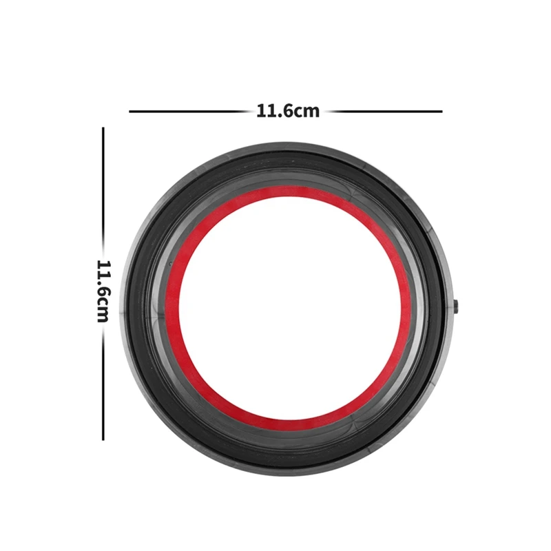 Für dyson v10 sv12 staubsauger-staub behälter oben fester dicht ring ersatz aufsatz ersatzteil neues zubehör