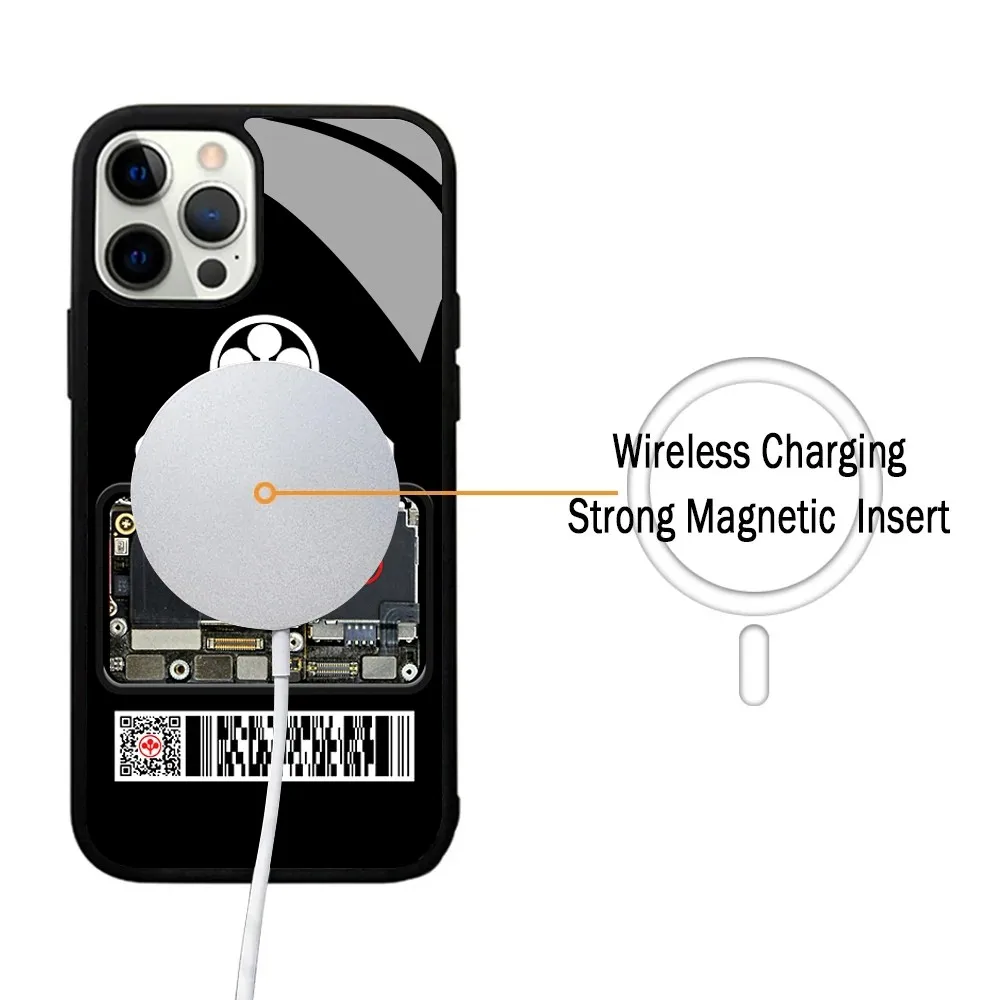 Arasaka Corpo Phone Case IPhone 15 14 13 Pro Max 11 12 Mini Alex Mirror Magsafe Wireless Charging Cover