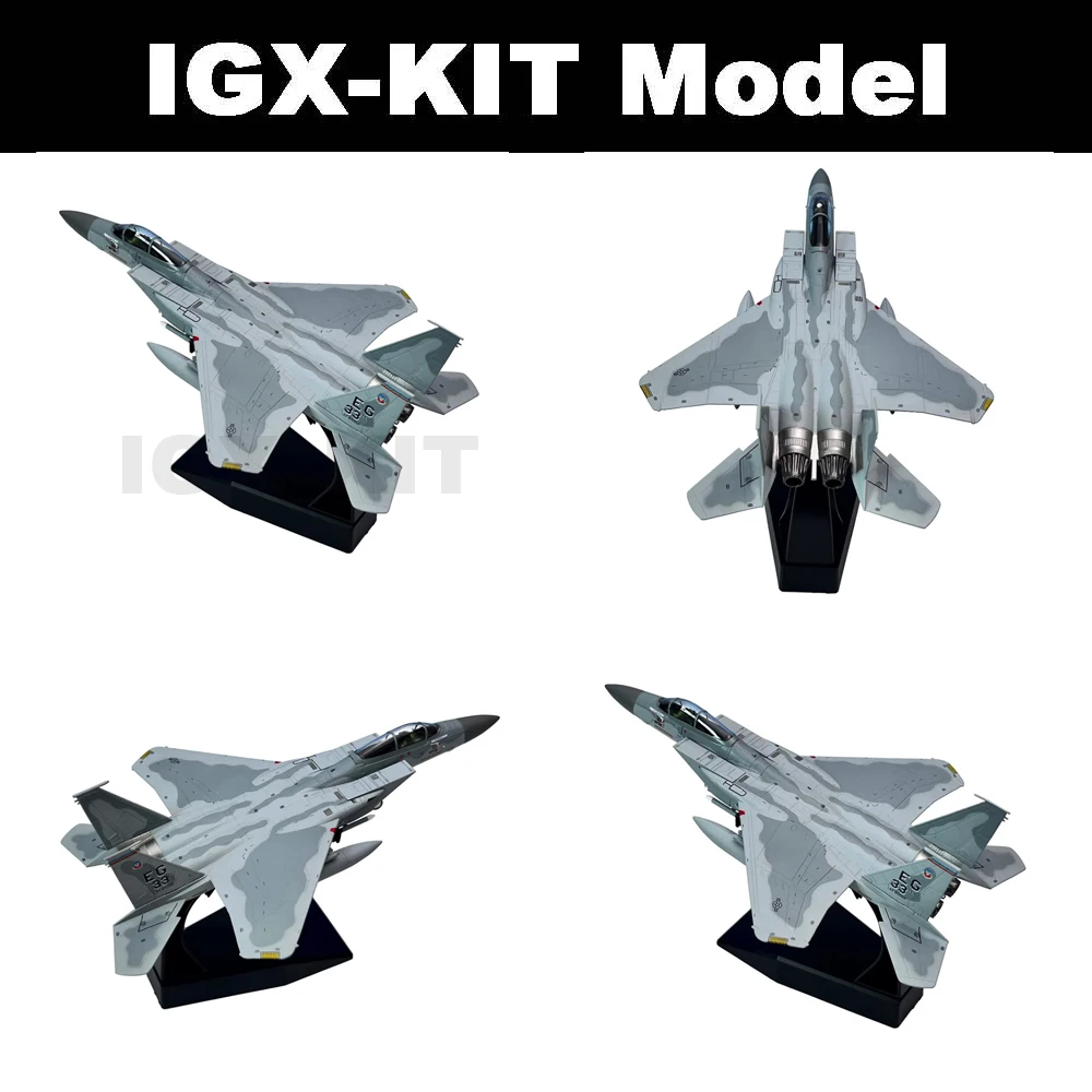 

1/100 Iraq War US F15 F-15 Strike Eagle Fighter Aircraft Металлическая военная литая под давлением модель самолета для коллекции или подарка
