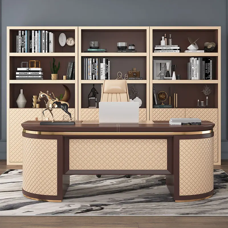 #Nordic Computer Desk With Storage Work Drawers Gaming Pc Cheap Corner Desks Mid Century Modern Desk Gaming Accessories Modern view 5