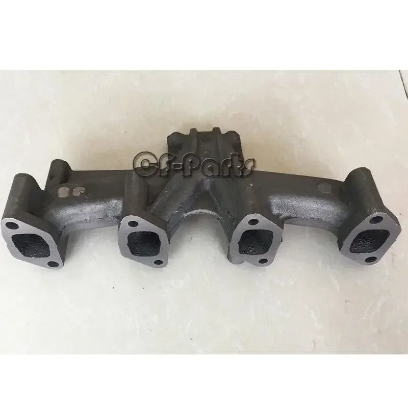 Turbo iron exhaust manifold pipe for ISUZU 4BD1 engine Hitachi EX100 EX120 SK100