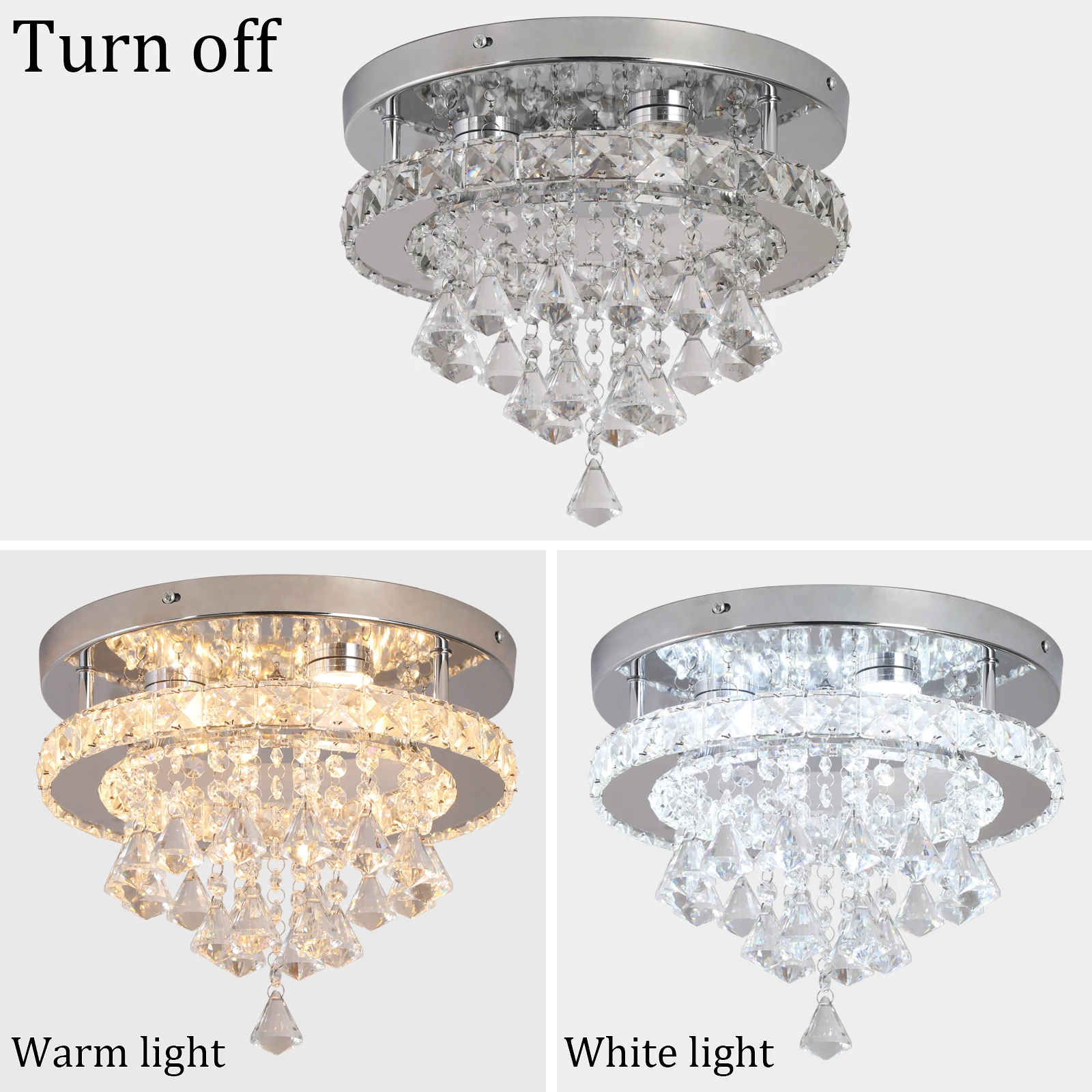 VETRULUS Kristall Led Anhänger Licht Hängen Decke Lampe Moderne Kronleuchter Glanz Wohnzimmer Esszimmer Gang Wohnkultur Leuchte – Detail 7
