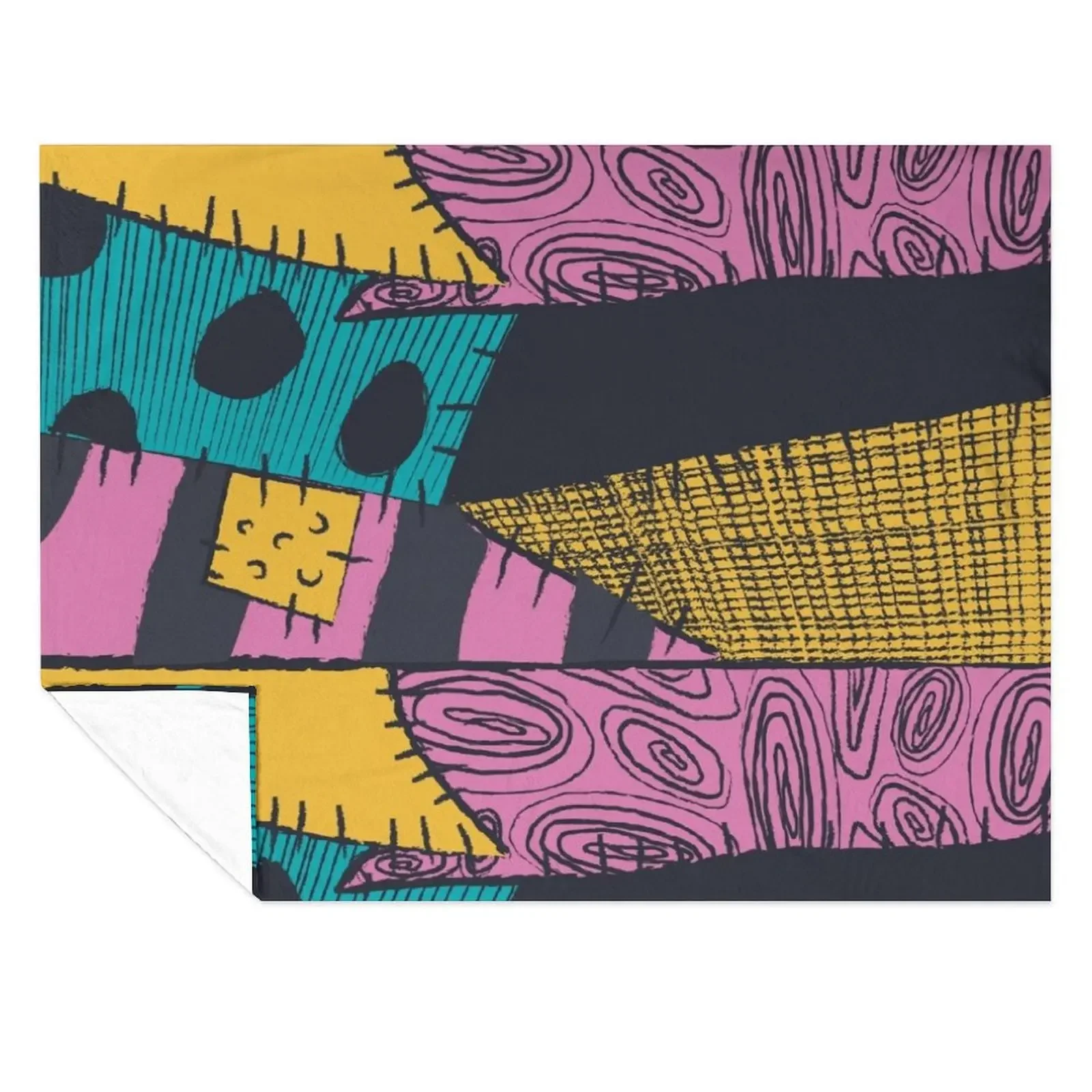 

Nightmare Sewn Pattern Throw Blanket manga Quilt Luxury Brand Retros Blankets