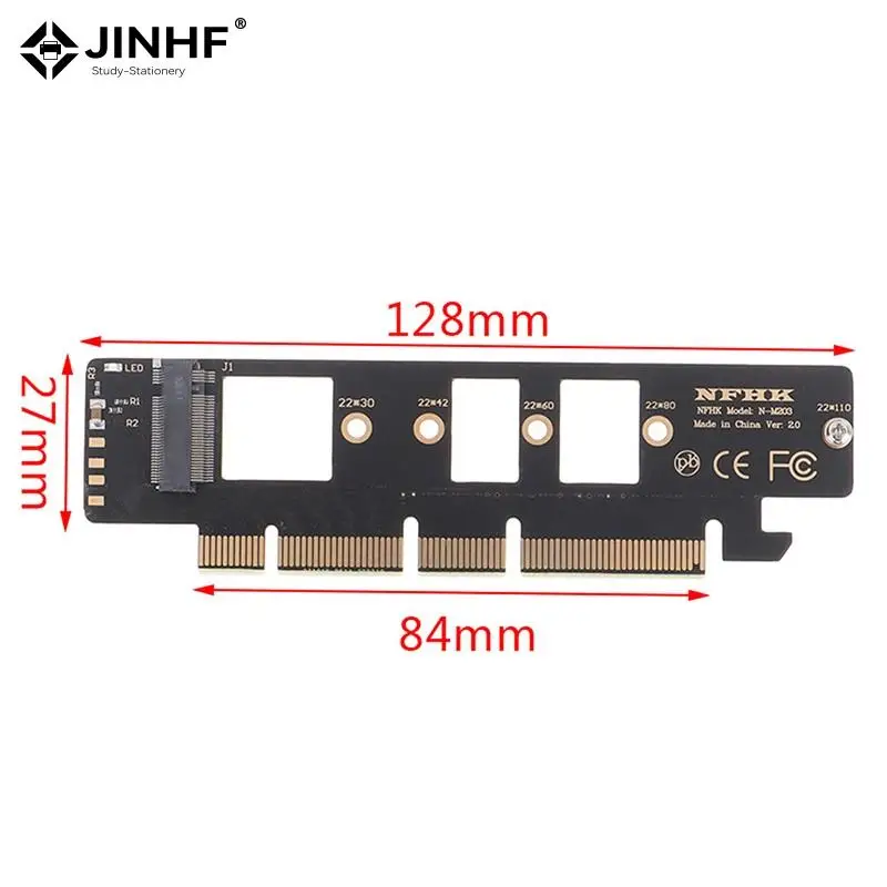 1pcs Useful NVMe M.2 NGFF SSD To PCIe X4 To NVMe M.2 Adapter Card Converter