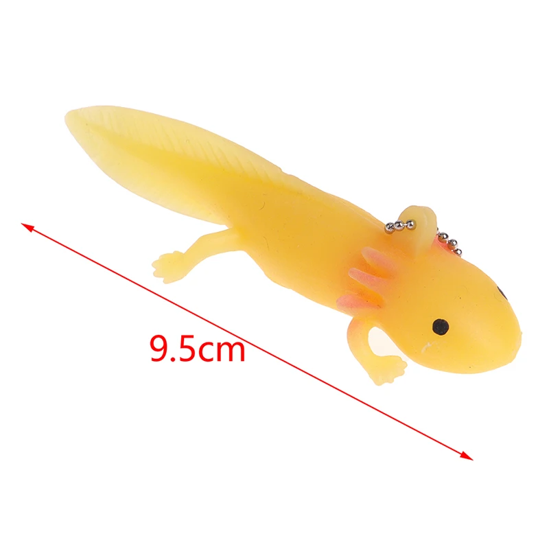 Funny Keychain Antistress Soft Fish Giant Salamande Stress Toy Squeeze Prank Joke Toys For Girls Gag Gifts Brinquedo