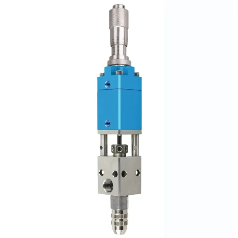 

MY-2121Q Precision Top Needle Glue Valve Industrial Dispensing Valve Thimble Dispensing Valve Glue Dispensing 4-7kgf/cm