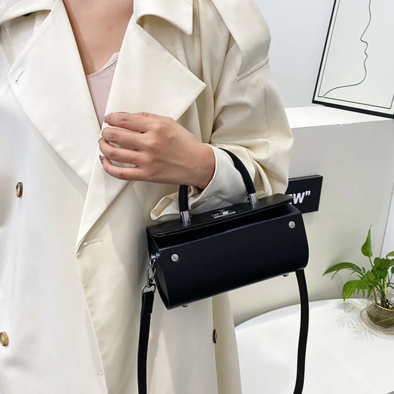 Messenger Bag Handbags For Women Textured Handheld Shoulder Crossbody High Quality Casual Luxury Multicolored Female  Versatile