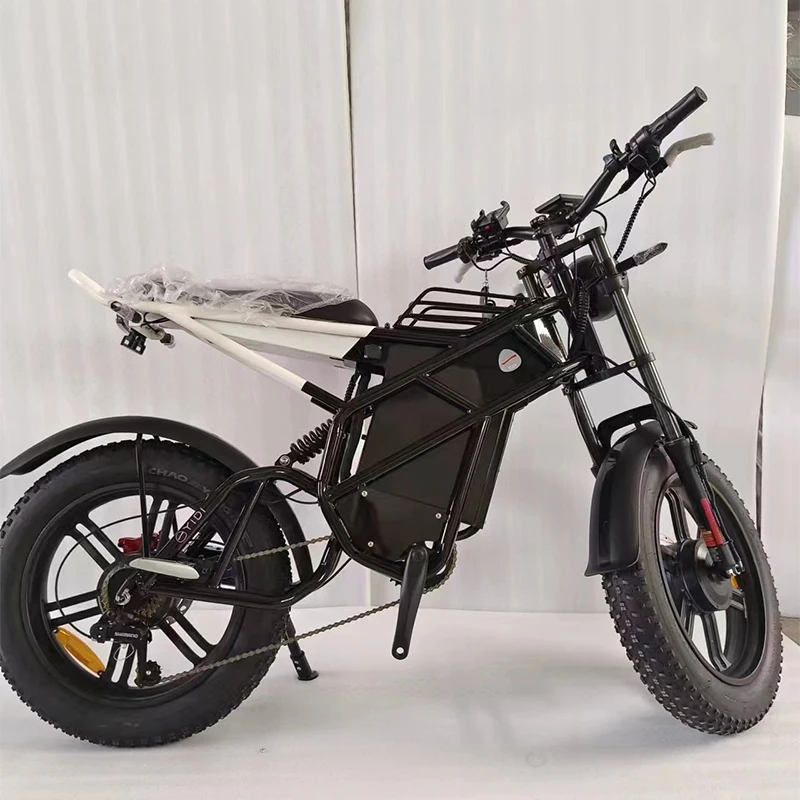 

Shock Absorber Dirt Bike 48V 750w Electric Fat Tire Bicycle 1500w Bike Electr