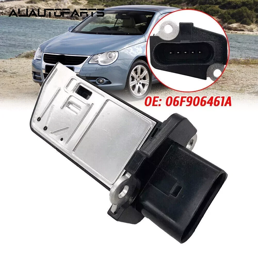 

Mass Air Flow Meter Maf Sensor 06F906461A For VW Eos Golf MK5 MK5 MK6 2.0 TFSi TSi GTi 2004 AFH60M-27 6F906461A