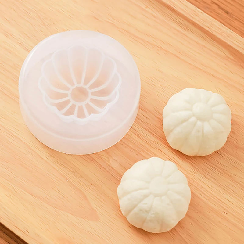 Steamed Stuffed Bun Maker Chinese Dumpling Moon Cake Making Mould Baozi Mold Baking Tool