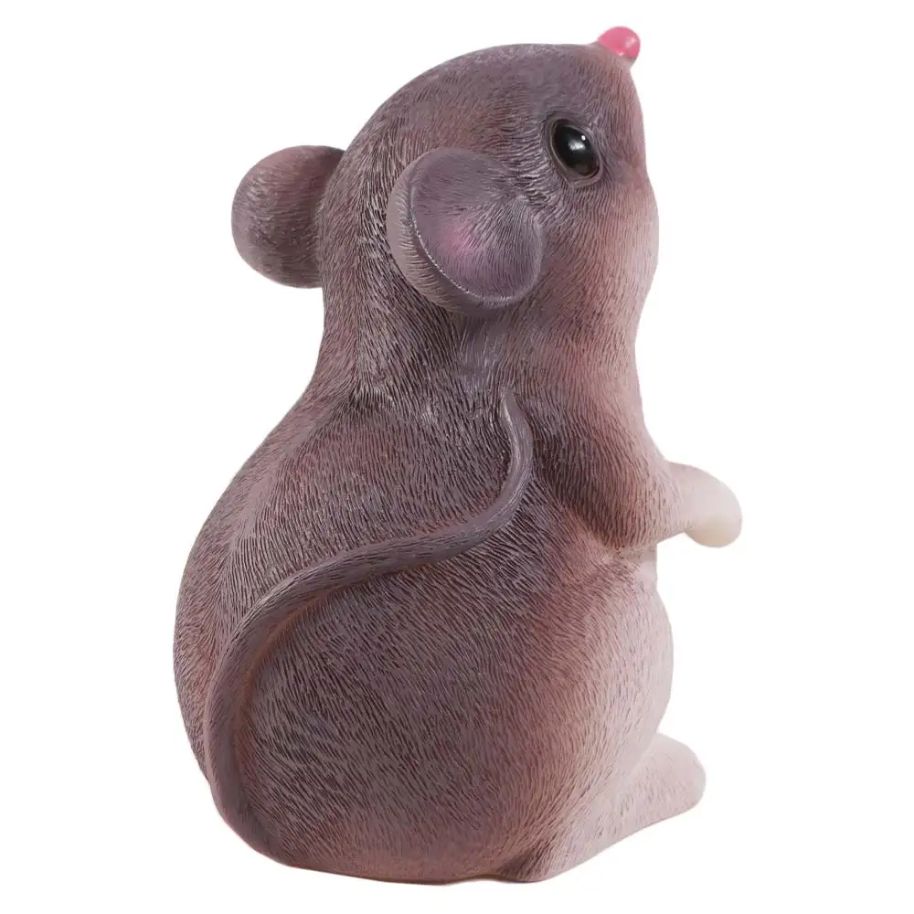 

Копилка в виде животного (Крыса, Мышь, Свинья) — мультяшная скульптура, коробка для сбережений, подарок для детей, резиновая копилка, декор для дома