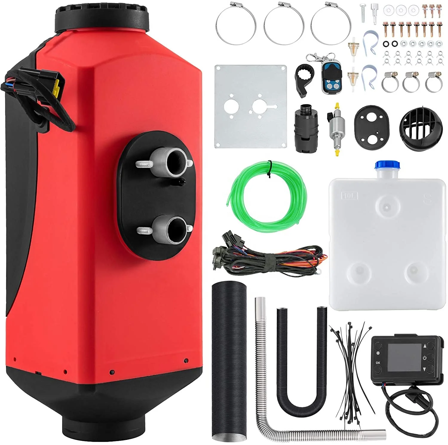 2kw 5kw 8kw 2024 Top Leader 12V 24V Diesel Air Standkachel Vergelijkbaar met Eberspacher Technologie