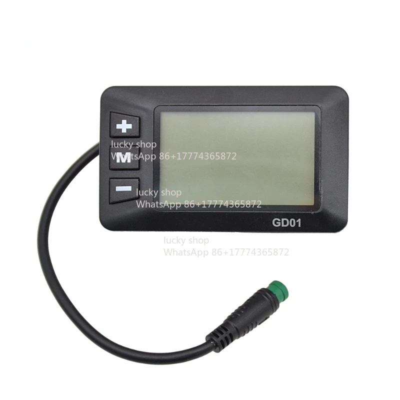 

GD01 Bicycle Instrument Five-Core Waterproof Head Monitor Modification Accessories 24V/36V/48V