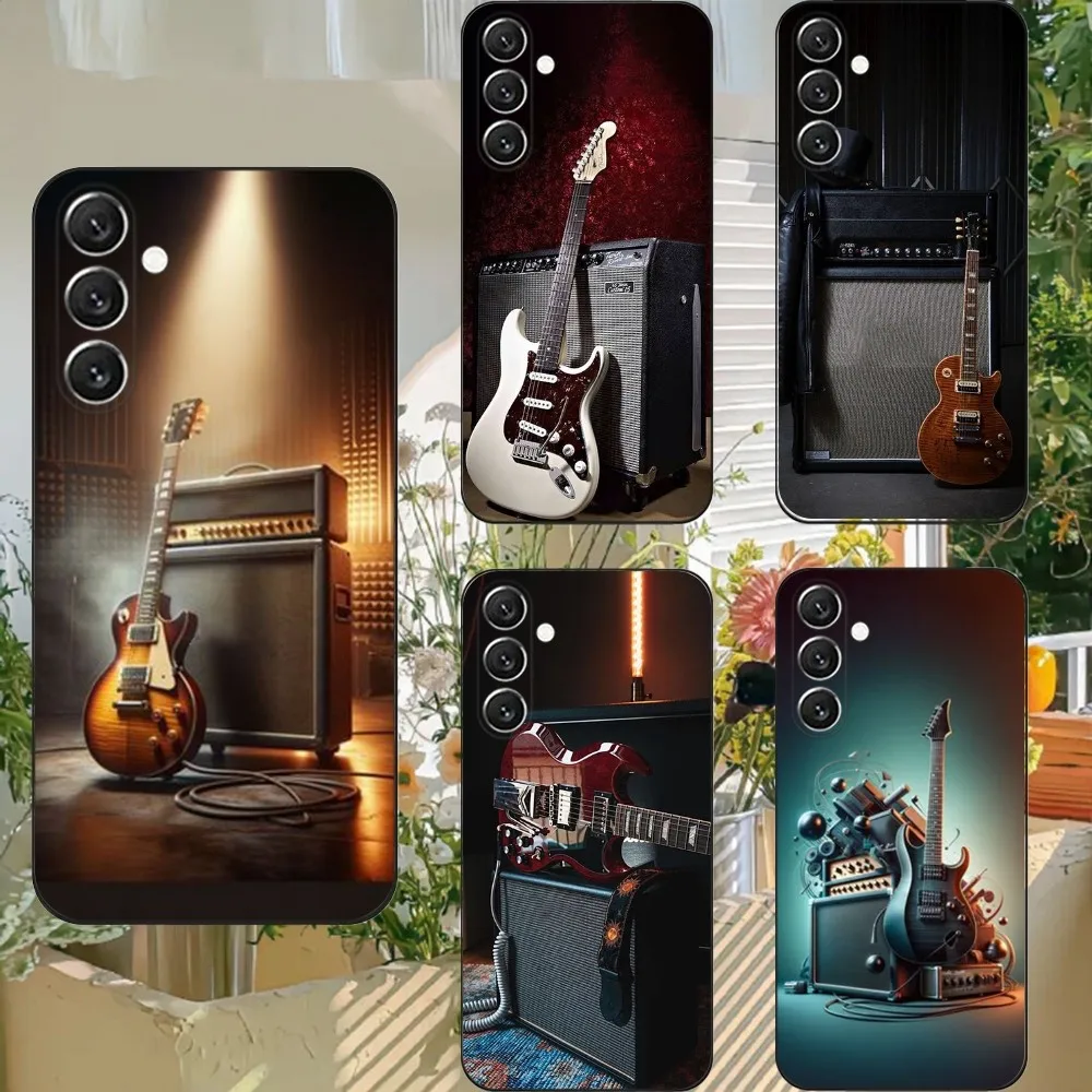 

Guitar Amp Phone Case Phone Case For Samsung S25,S24,S21,S22,S23,S30,Ultra,S20,Plus,Fe,Lite,Note,10,9,5G Black Cover