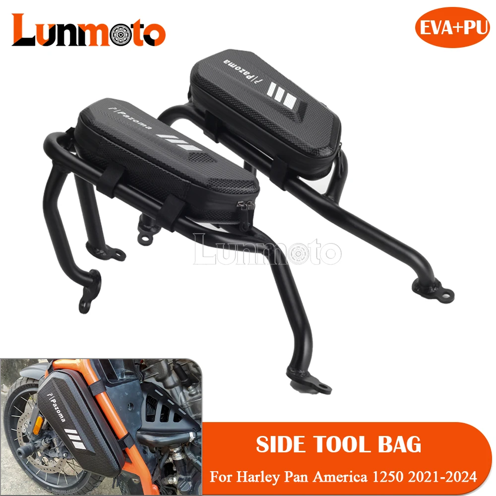 For Hareley Pan America 1250 RA1250 RA1250S 2021-2024 Motorcycle Accessories Waterproof Side Bag Fairing Tool Case Storage Bags