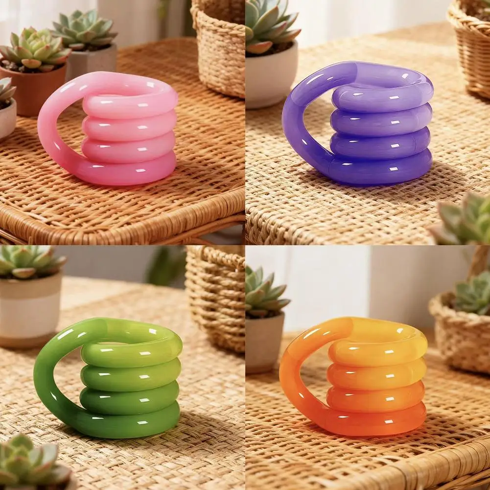 Deformable Rope Fidget Toy, Sensory Stress Relief Anxiety Toy for Adults Kids, Twist and Wrap Focus Training Desk Toy ﻿